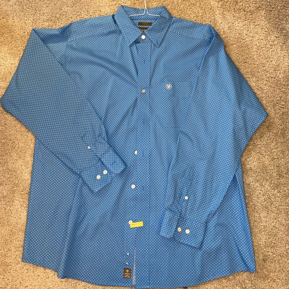 ARIAT Men’s Long Sleeve Print Shirt